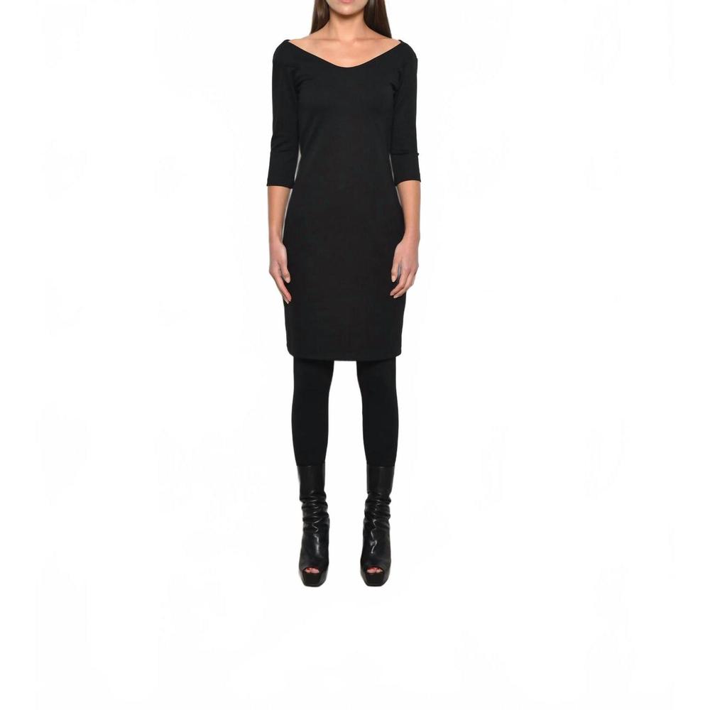 NEW SIMPLY MILA women's berlin dress in black